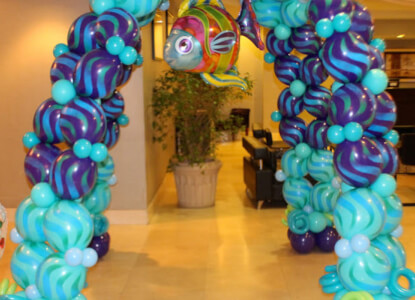 Balloons arch